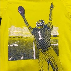 Crazy 8 neon football tee